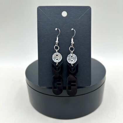 f bomb earrings earrings