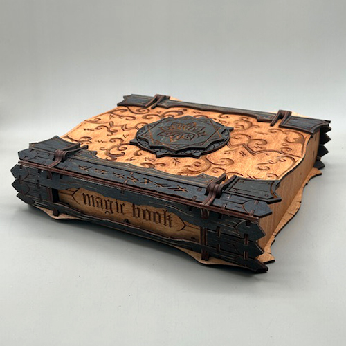 magic book - brown