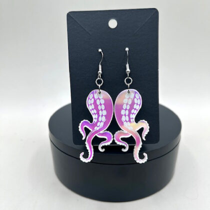 tentacle earrings
