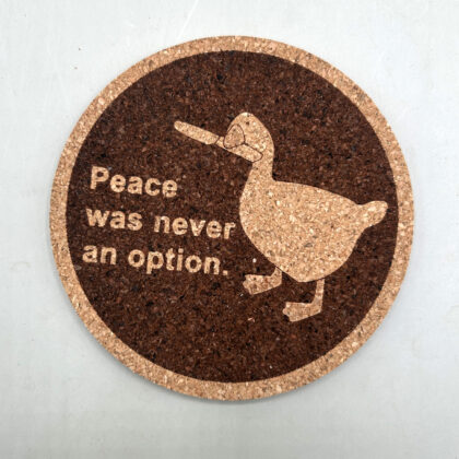 peace was never an option