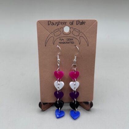 pride - genderfluid hearts