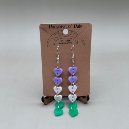 pride - genderqueer hearts