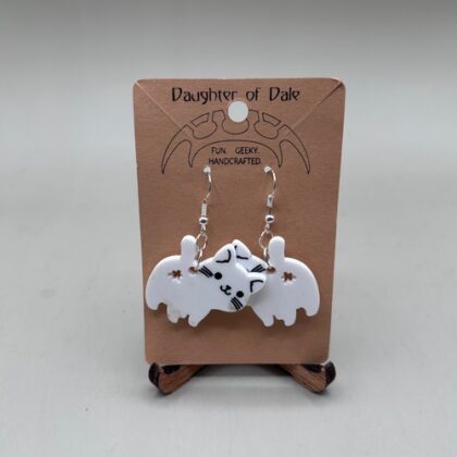 cat butt earrings