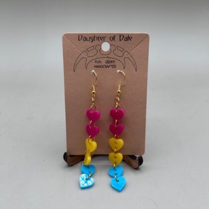 pride - pansexual hearts