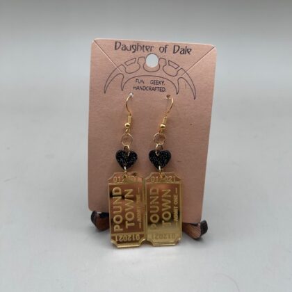 pound town earrings